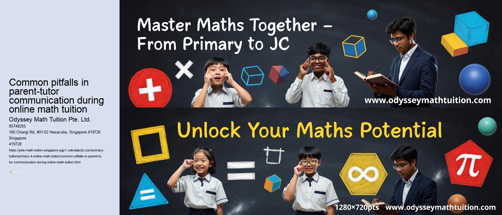 Common pitfalls in parent-tutor communication during online math tuition
