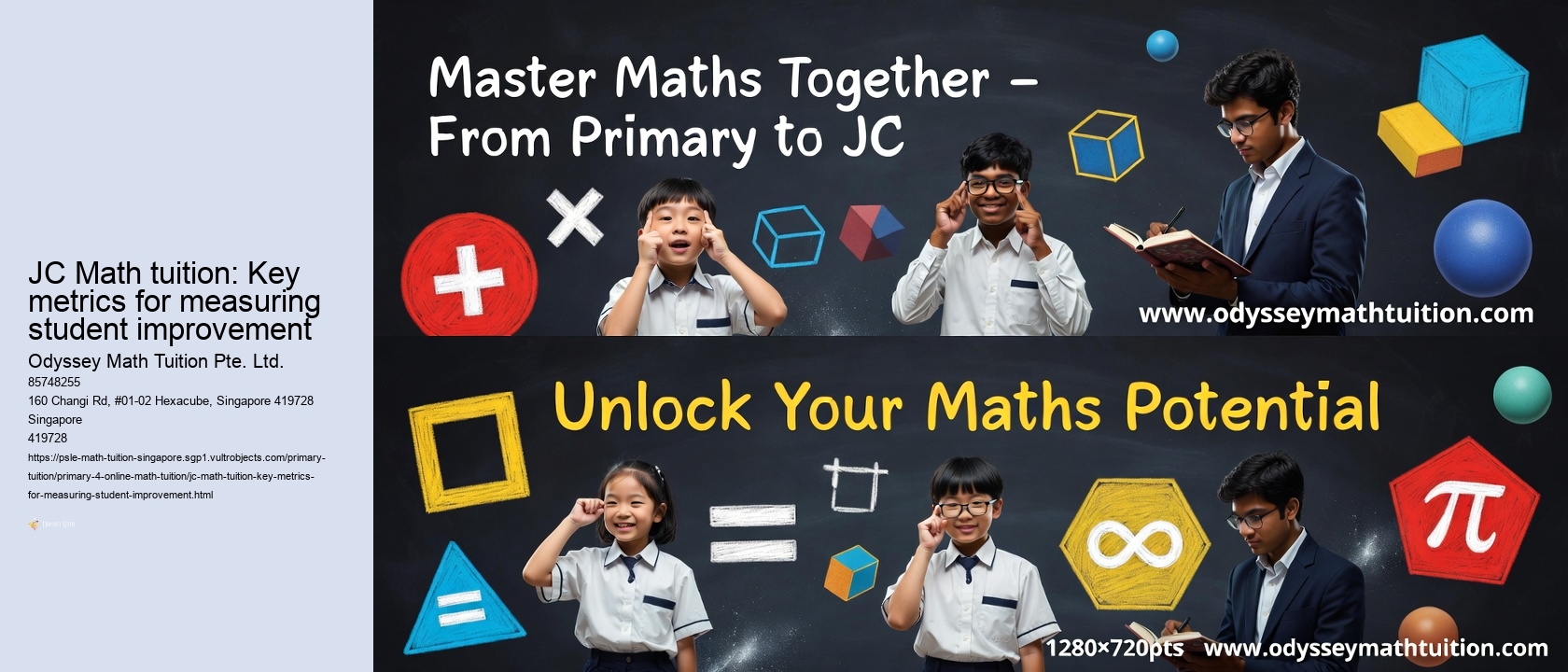 JC Math tuition: Key metrics for measuring student improvement